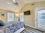 Queen Bedroom with Access to Shared Bath at 4 Driftwood